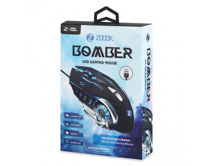 ZOOOK GAMING MOUSE USB BOMBER